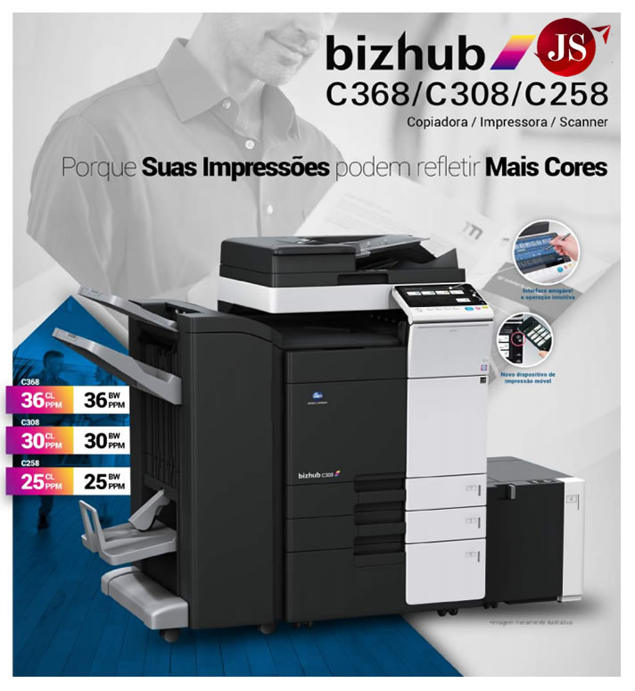Impressora Bizhub